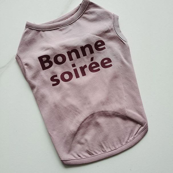 New Spring Summer Cotton Pet Teddy Bichon Cat Vest Small And Medium-sized Dog Clothes_voghion.com