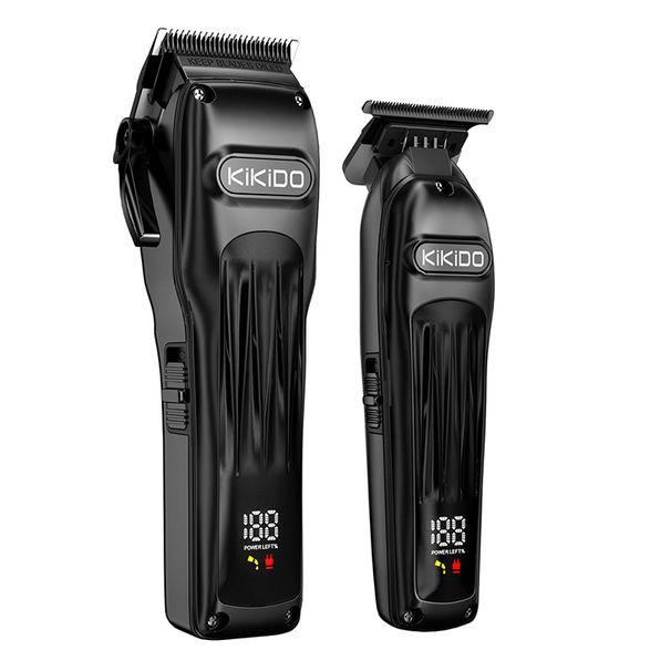 Professional Barber Clipper Kit – Cordless USB Rechargeable Hair Trimmer With Ceramic Blade, Detachable & Washable, Adjustable Speed_voghion.com