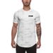 Wind Men's Casual Camo Top Fitness Sports Running Short Sleeve Camo T-shirt_voghion.com
