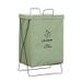 Home Storage Box Steel Hamper Folding Dirty Laundry Basket Iron Frame_voghion.com