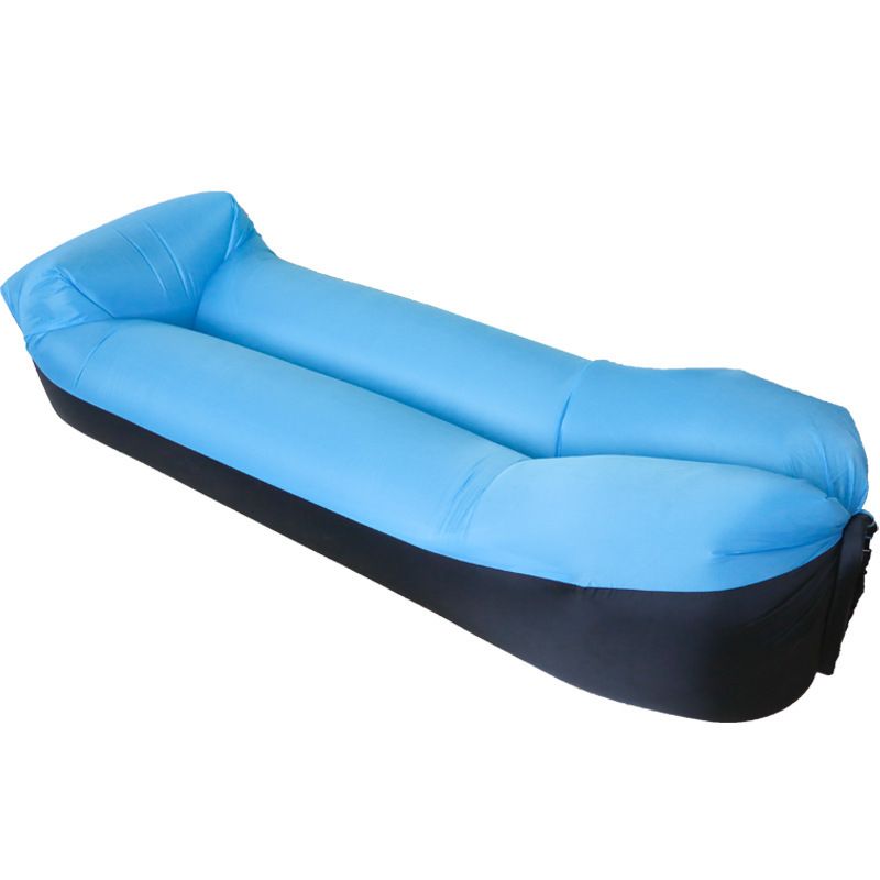 New Inflatable Sofa Outdoor Music Festival Portable Cushion Camping Lazy Lunch Break Beach Air Bed_voghion.com