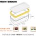 Refrigerator Butter Storage Box - Lid Knife Container Easy Cutting & Chilled Food Preservation_voghion.com