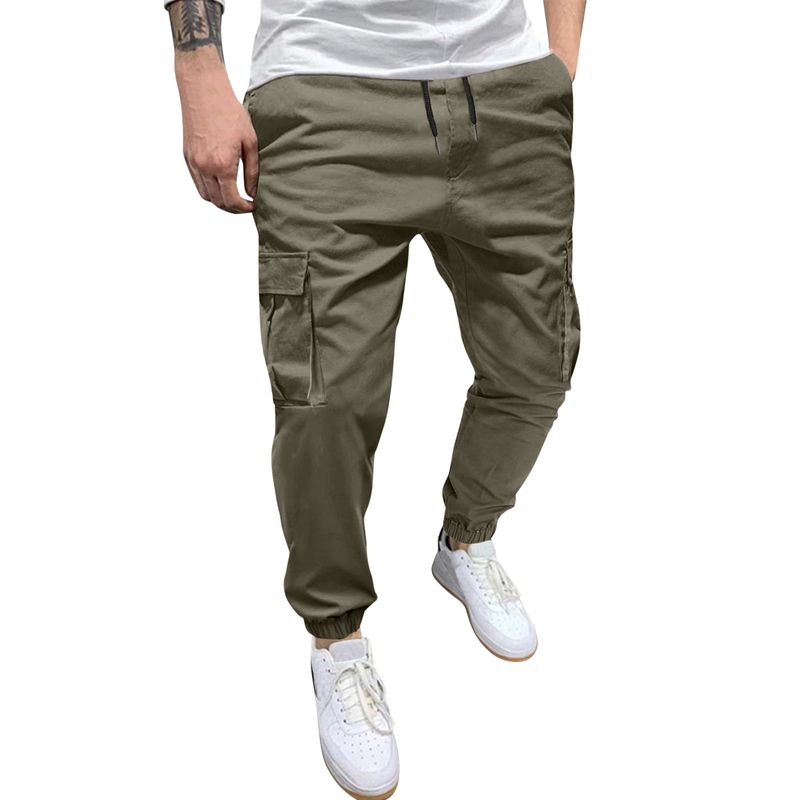 Lässige Cargohose für Herren – Stylische Arbeitshose, funktionelle Multi-Pocket-Utility-Hose für den Alltag_voghion.com