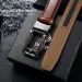 HEIßER Automatische Einstellbare Metall Schnalle Ratsche Leder Herren Gürtel Rindsleder Jeans Multicolor Gürtel für Männer Ремень Мужской_voghion.com
