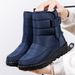 Women Boots Snow Soft Ladies Shoes Slip On Platform Boots Ladies Casual Ankle Boots Waterproof New Botas Mujer Winter Shoes_voghion.com