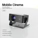 A32 MINI Projector Home Cinema 1280*720P Videoprojector Portable Theater WIFI Mirror Android IOS SmartPhone 1080P 4K_voghion.com
