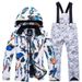 New Ski Suit Set For Boys Girls, Outdoor Sports Warm Children's Top And Pants Trendy_voghion.com