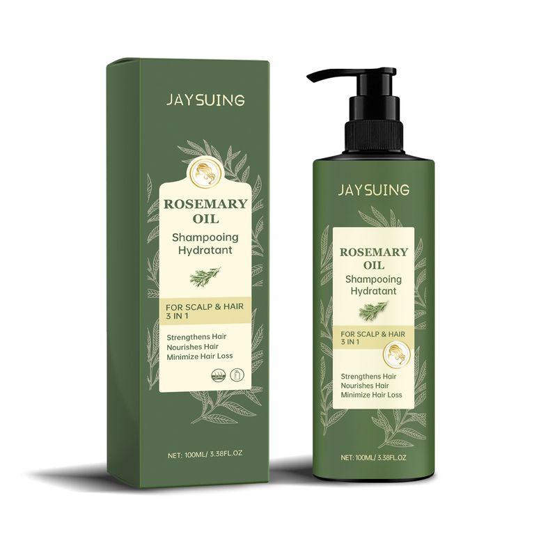 Rosemary Shampoo, Gentle Cleansing Moisturizing Hair Softening Hair Fluffy Hair Conditioner Shampoo_voghion.com