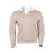 Herbstlicher Langarm-Polopullover, trendige europäische Herrengröße, hochwertiger Freizeitpullover, vielseitig kombinierbar_voghion.com