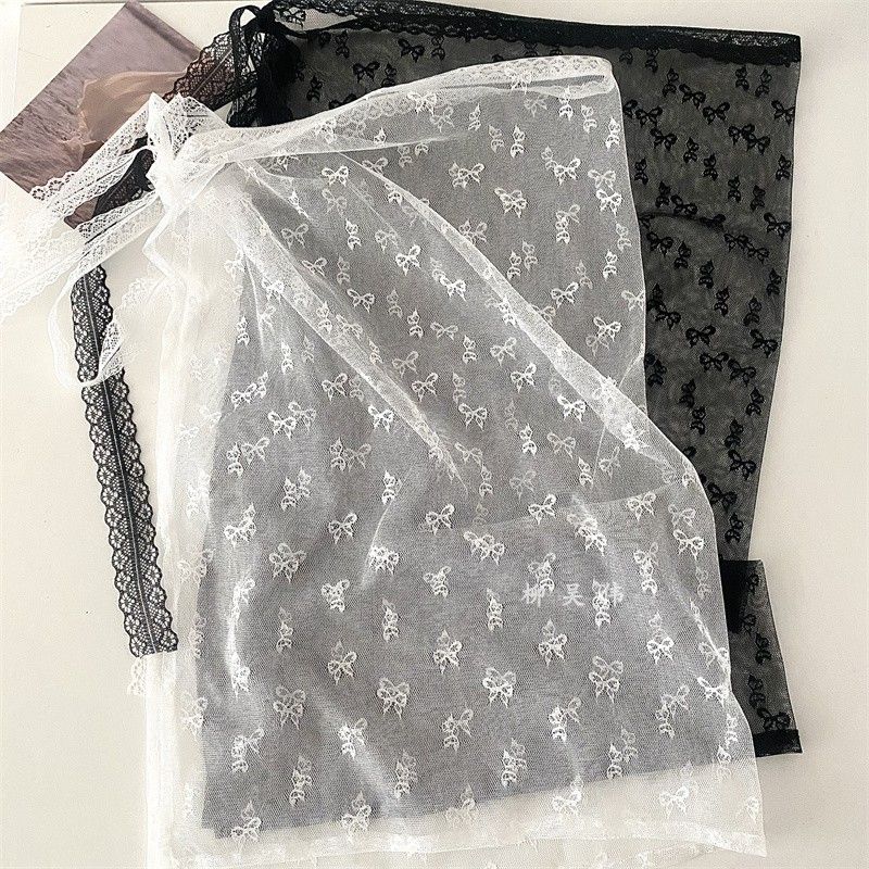 Niche Style Fart Curtain Belt Female Bandage Dress Younger Lace_voghion.com