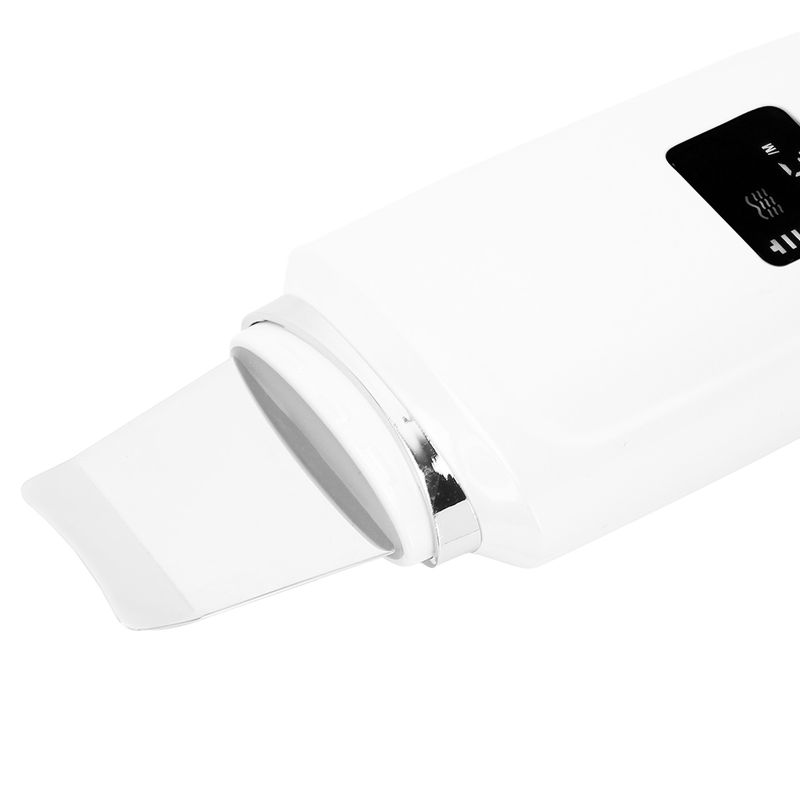 Ultrasonic Facial Skin Scrubber Blackhead Removal Face Cleaning Spatula House_voghion.com