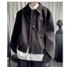 New Spring and Autumn Collar Men's Wear Style Jacket Jacket Handsome High End Set Short Baseball Jacket_voghion.com