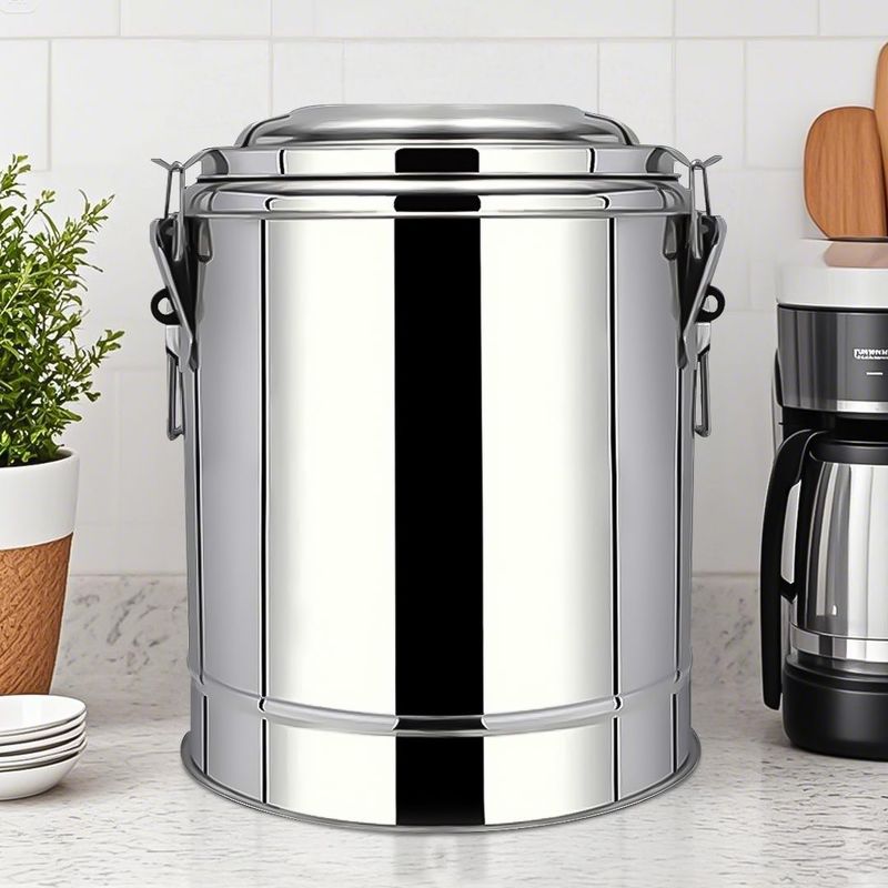 SOGA 30L Stainless Steel Insulated Stock Pot Hot & Cold Beverage Container_voghion.com