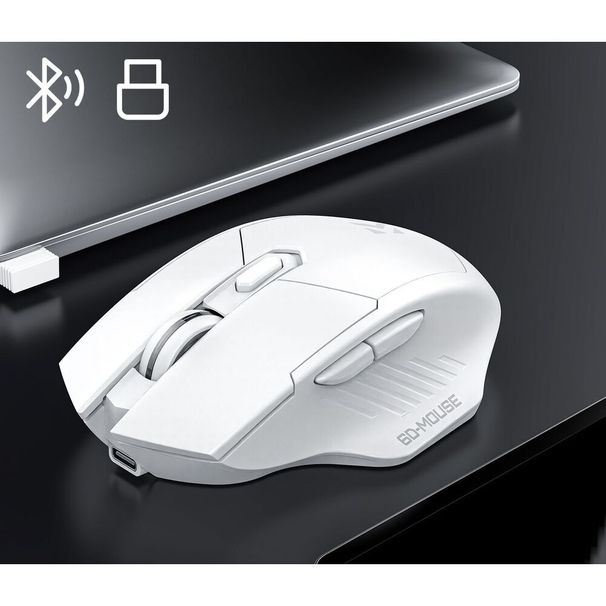 Mouse universale per computer portatile da tavolo, comodo, ricaricabile, wireless, Bluetooth, dual-mode, per ufficio, business, speciale_voghion.com