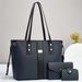 Damentaschen 3-teiliges Set Frühlings-Einkaufstasche mit großer Kapazität Mode Zweiteilige Retro-Pendlertasche für Mutter und Kind Umhängetasche für Damen_voghion.com