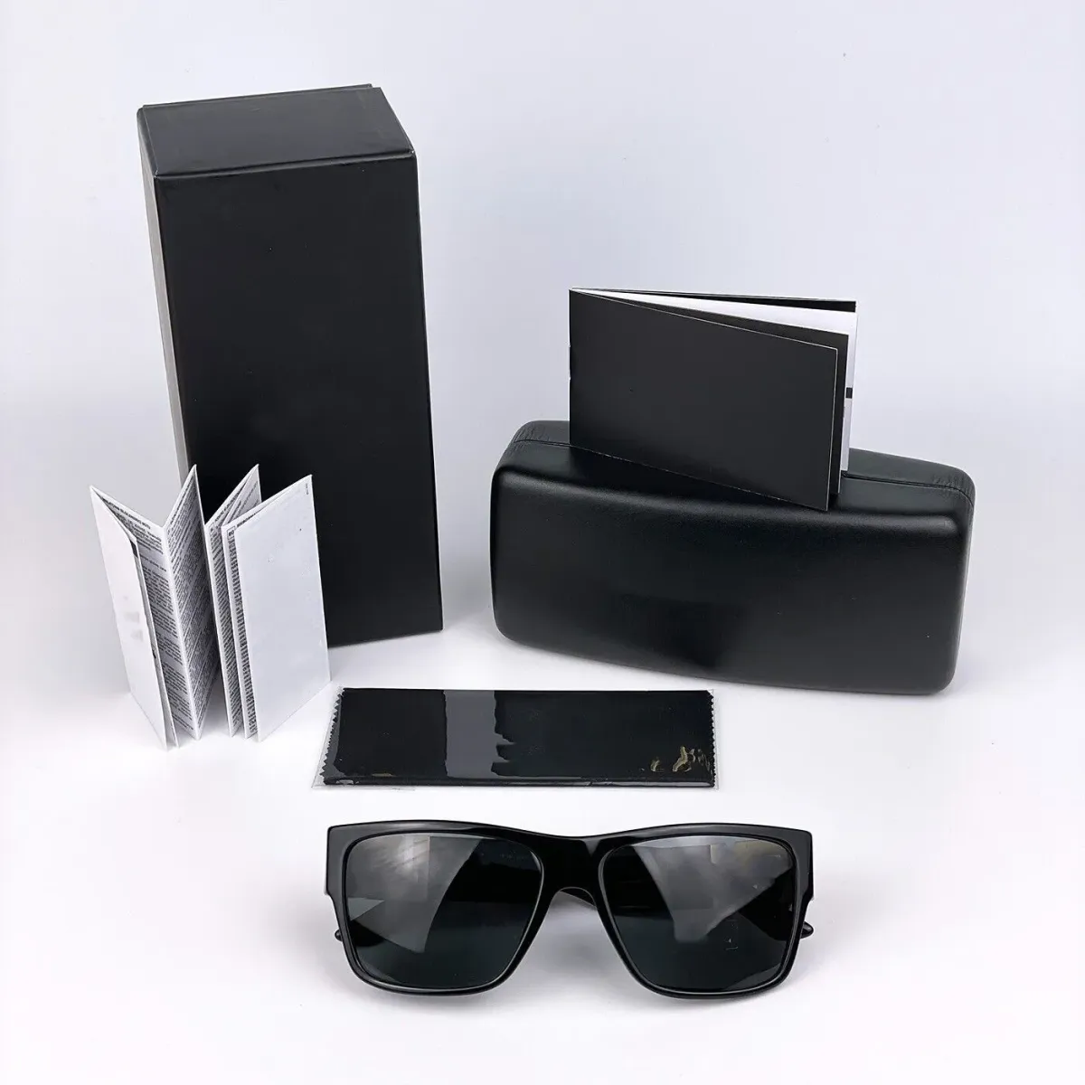 Unisex solbriller 59 mm for menn og kvinner sommerstil 4296 anti-ultrafiolett retro skjoldglassplate full innfatning mote_voghion.com