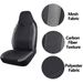 Air-Mesh-Stoffbezüge mit hoher Rückenlehne, sportliches Design, Airbag-kompatibel, passend für die meisten Sitzkissen für Autos, SUVs, LKWs und Lieferwagen_voghion.com
