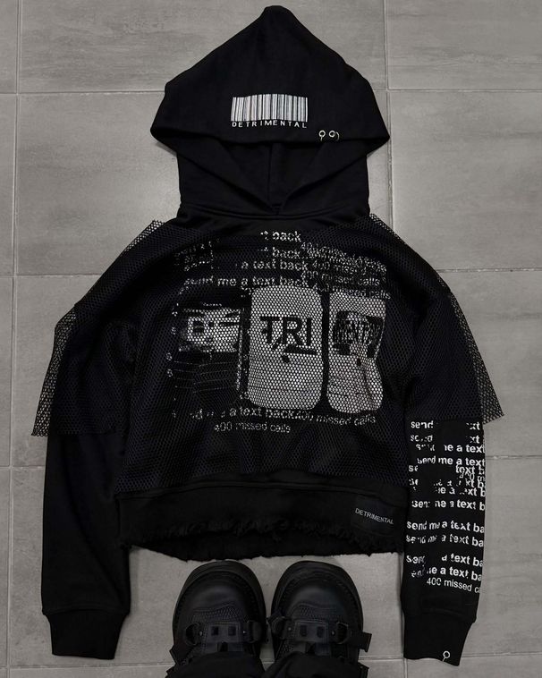 Herrenbekleidung Design Gothic Rock Kapuzenpullover Langarm Top Pullover Hoodie_voghion.com