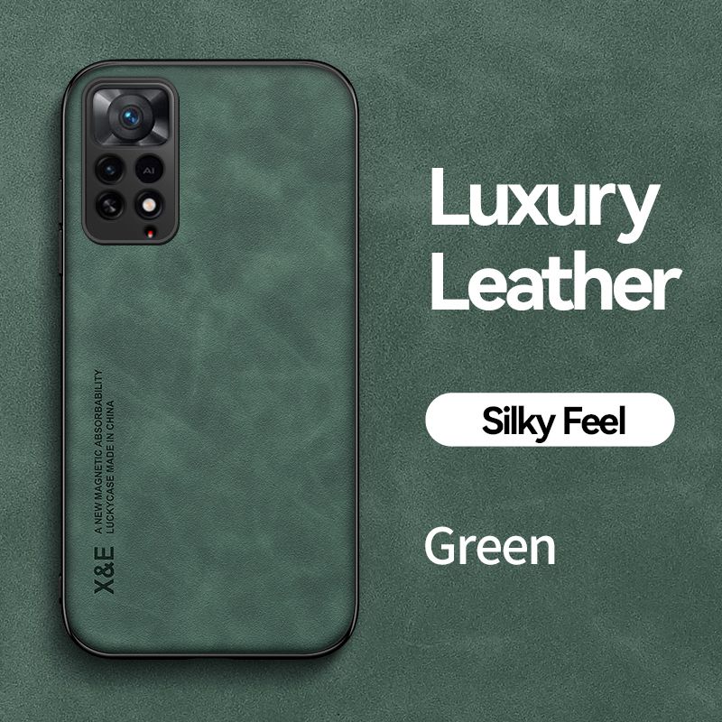KEYSION Luxe Leather Case voor Redmi Note 11 Pro 5G 11S Global Shockproof Phone Back Cover voor Xiaomi redmi Note 10 Pro 4G 10S_voghion.com