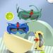 2024 Children's Cute Cartoon Shaped Youth Polarizing Mirror Student Sunglasses 8153_voghion.com