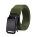 Cross-Border One-Piece Dropshipping No-Tooth Automatic Buckle Men's Casual Canvas Nylon Youth Military Training Belt_voghion.com