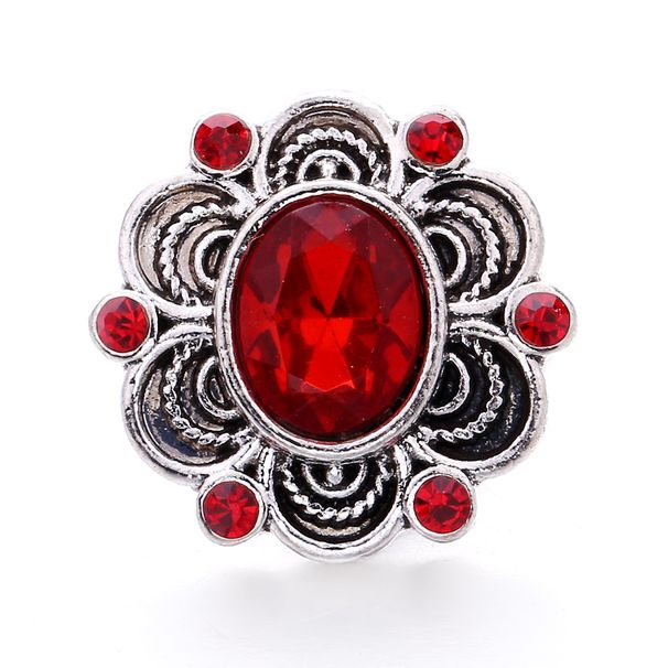 Braccialetto con bottone a forma di fiore in vendita calda Noosa 18mm Snap Accessories B417_voghion.com