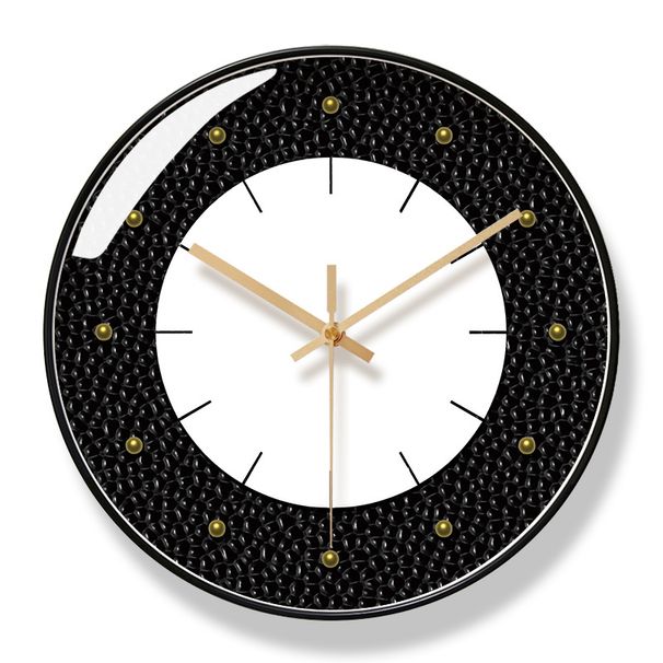 Yipula 7062 Living Room Wall Creative Art Personality Fashion Bedroom Ultra-Quiet Home Wall-Mounted Clock_voghion.com