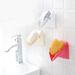 Multifunctional bathroom soap draining rack V-shaped sponge draining rack soap storage rack bathroom sundries storage rack_voghion.com