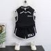 Boys Summer Clothes 2025 New 3 Baby Summer Sleeveless Lapel Vest Suit 7 Children's Clothes Baby Cool Clothes_voghion.com