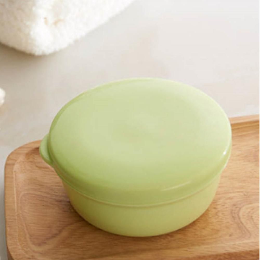 Contenitore porta sapone rotondo sigillato per doccia, 4 pezzi, per casa, bagno, forniture da viaggio, portatile_voghion.com
