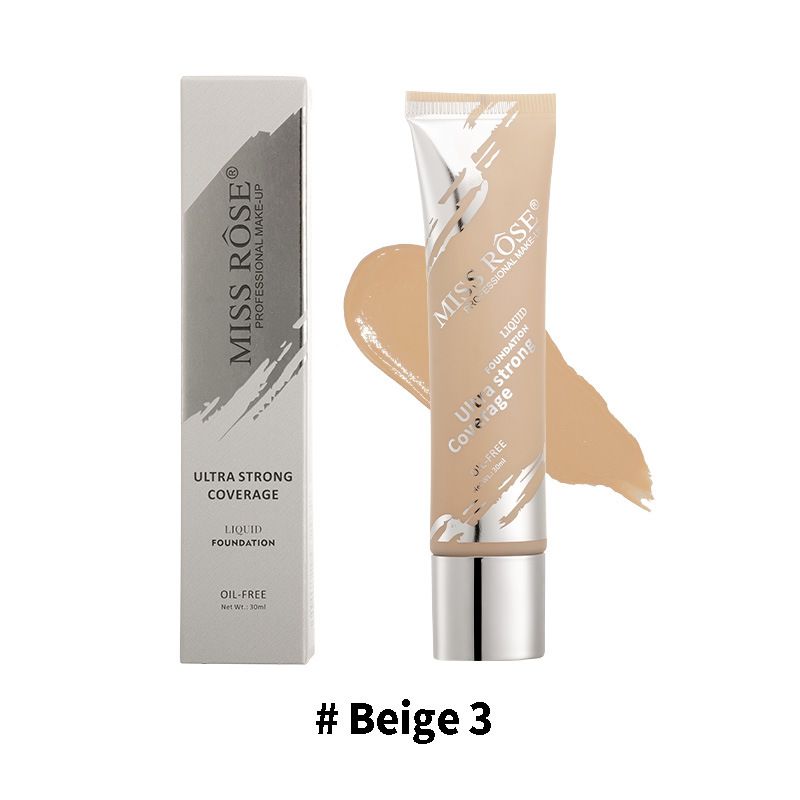 Soft-Tube Liquid Foundation - Full Coverage, 24H Longwear & Transfer-Resistant (For All Skin Tones, Lightweight & Buildable, Matte Finish)​_voghion.com