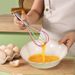 Manual Stainless Steel Handle Silicone Multi-Use Egg Beater Cake Cream Whipper Handheld Mixer Baking Tool_voghion.com