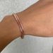 Light Luxury Xiping Heavy Craft Rose Gold Color Horsewhip Cuban Chain Couple Bracelet Simple High Appearance_voghion.com
