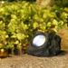 Lampe de simulation en pierre à 4 LED Éclairage décoratif de pelouse de jardin extérieur Lampe de jardin solaire étanche, lampe d'extérieur solaire_voghion.com