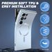 24+ Ultra-Soft Magnetic Shockproof Galaxy S24 Phone Cover with Dedicated Camera Lens Protector - Universal Fit for S24, S24+, and S24 Ultra Models_voghion.com