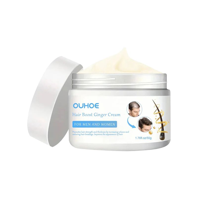 Crema per la crescita dei capelli Anti-caduta dei capelli Efficace riparazione della calvizie Capelli lisci Morbidi e lucenti Lisciatura delle radici dei capelli Nutriente cura del cuoio capelluto_voghion.com