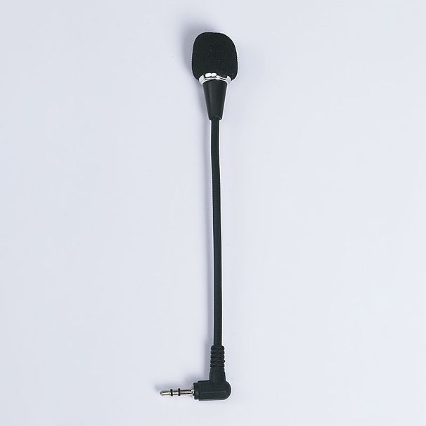 Mini microphone à condensateur réglable avec prise jack 3,5 mm pour ordinateur portable et PC_voghion.com