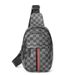 Men's Bags New Youth Fashion Small Chest Bag Trendy Plaid Chest Shoulder Bag Small Bag Shoulder Bag Back Shoulder Bag_voghion.com