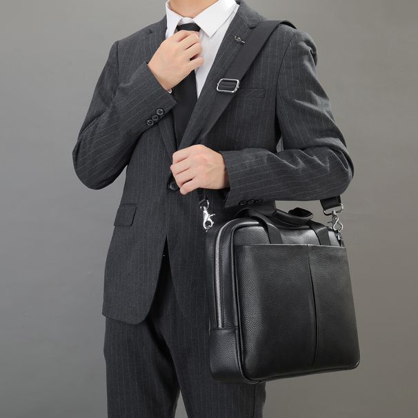 Computer Handbag Casual Shoulder Bag Large Capacity Crossbody Men's Bag Men's Briefcase Business Bag_voghion.com