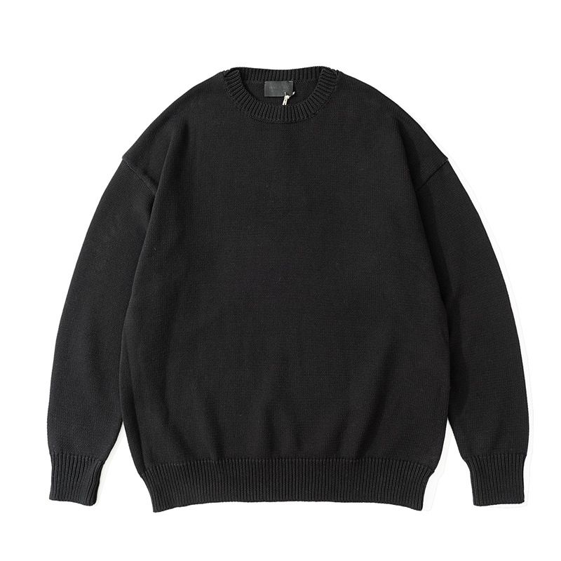 Herenkleding Fishmouth Neck High Street Wol Losse effen kleur Pullover Sweater Sweater_voghion.com