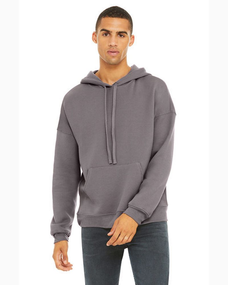 Unisex Sponge Fleece Pullover DTM Hoodie - DARK GREY - XS_voghion.com