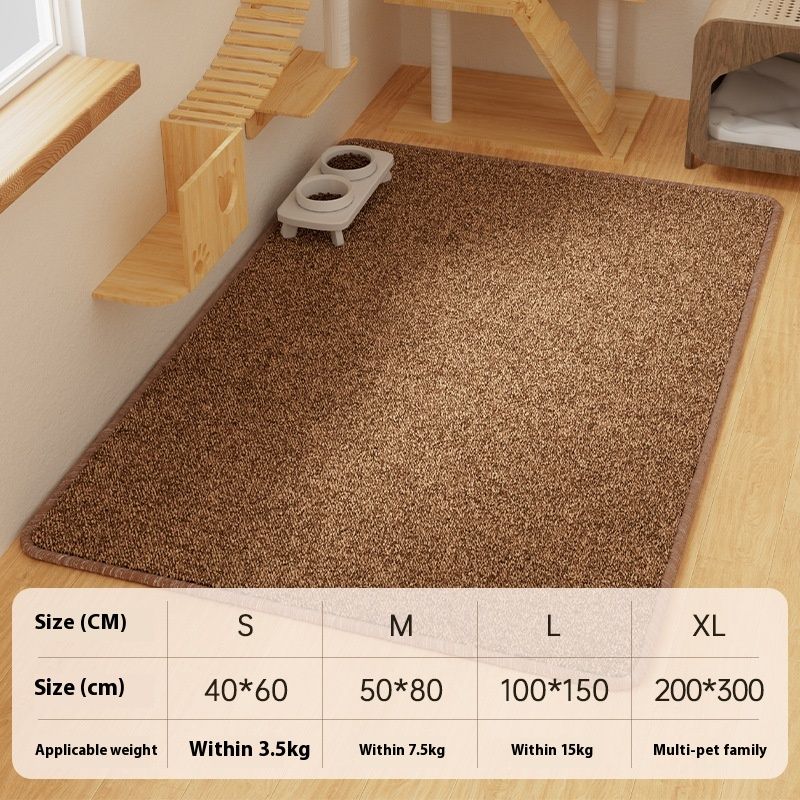 Kissan lemmikkisisal-mattotyyny, naarmuuntumaton, kulutusta kestävä, pestävä, helppo puhdistaa ja kosteudenkestävä_voghion.com