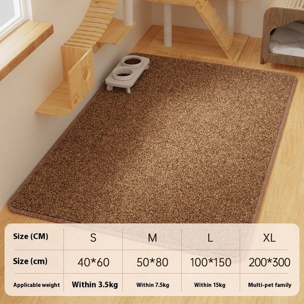 Kissan lemmikkisisal-mattotyyny, naarmuuntumaton, kulutusta kestävä, pestävä, helppo puhdistaa ja kosteudenkestävä_voghion.com