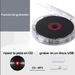 CD Player Transparent Bluetooth CD Player U Disk Music Walkman_voghion.com