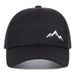 Casquettes de Baseball unisexes en filet de montagne brodées, chapeaux décontractés réglables pour l'extérieur, chapeau de protection solaire, printemps et été_voghion.com
