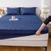 Coprimaterasso impermeabile - Stile lenzuolo con angoli (anallergico, antiacaro, antiscivolo, universale, per letto matrimoniale/king size, lavabile in lavatrice)_voghion.com