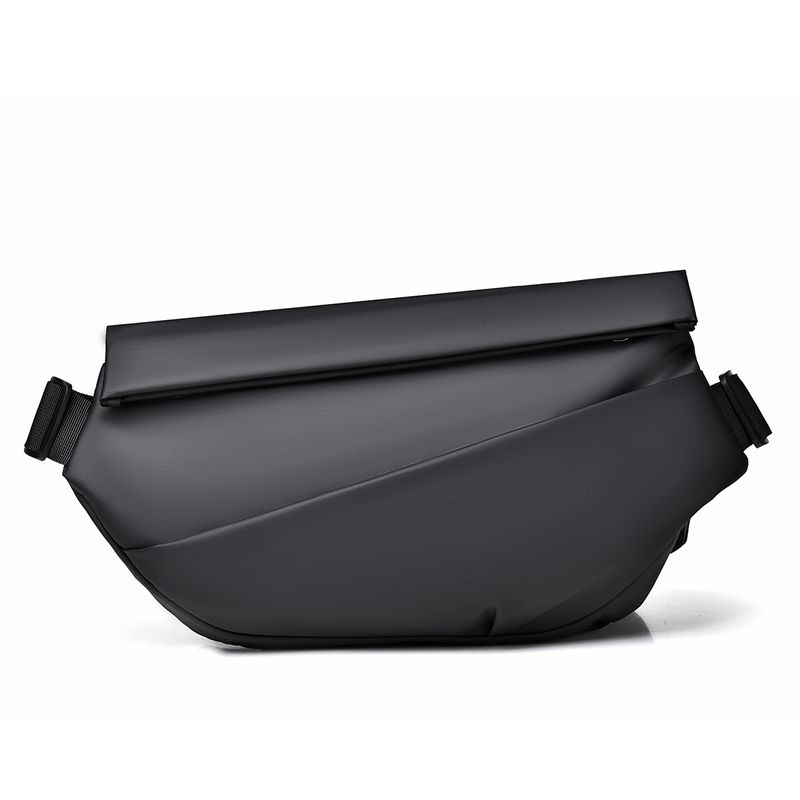 Wasserdichte Lokomotiv-Umhängetasche für Herren, Brusttasche, multifunktionale Magnetschnalle, Gürteltasche mit mehreren Fächern._voghion.com