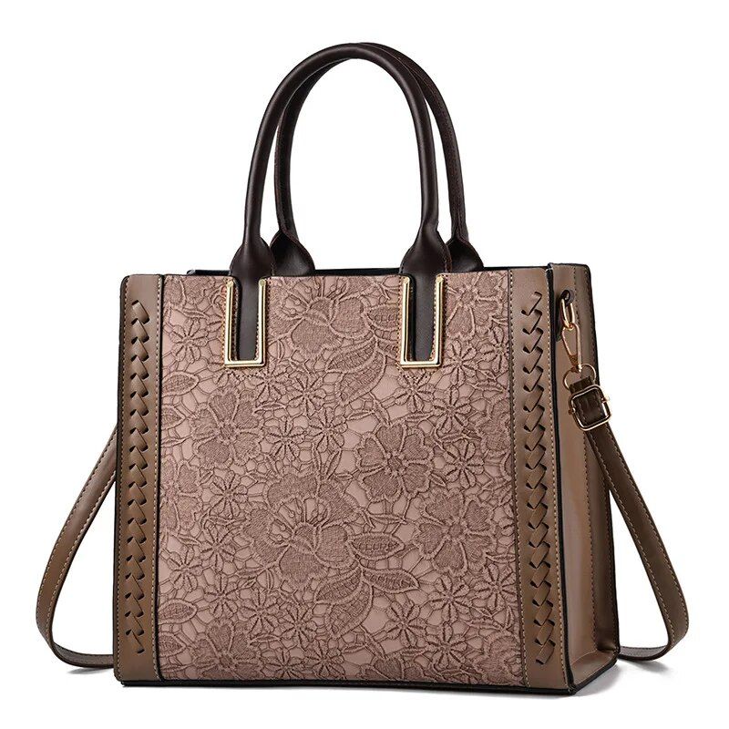 Newposs Valenkuci Leather Handbags Women Bag High Quality Casual Female Bags Trunk Tote Famous Brand Shoulder Bag Ladies Bolsos_voghion.com