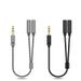 Adattatore splitter per cuffie audio e microfono 2 in 1 per laptop, da uno a due, per desktop_voghion.com