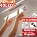 Wireless LED PIR Motion Sensor Light Strip Cabinet Closet USB Lamp Rechargeable_voghion.com